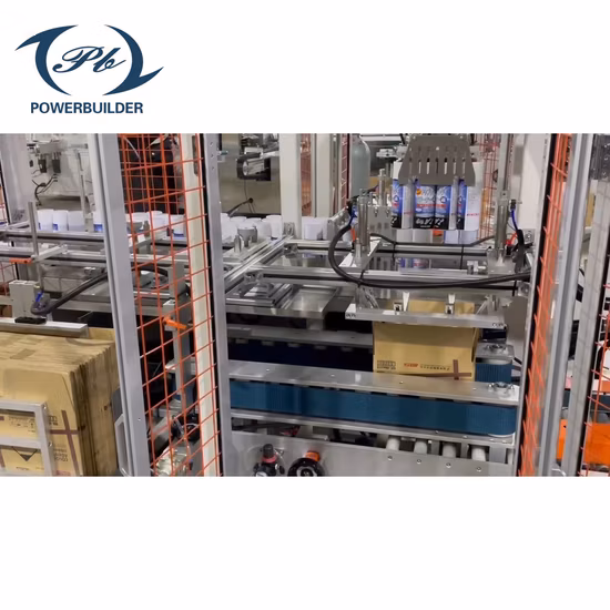 Macchina imballatrice completamente automatica per scatole di cartone ad alta velocità per l'astucciatrice di guanti con maschera di profumo