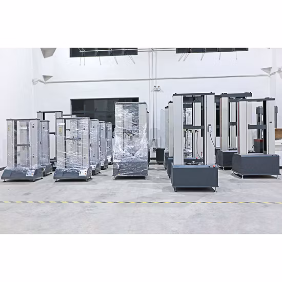 Apparecchiatura/macchina di prova universale per laboratorio elettronico di controllo computerizzato